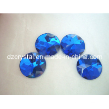 Round Shape Glass Rhinestone